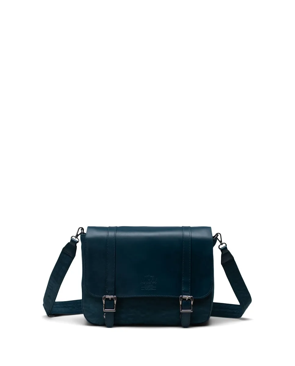 

Женская сумка 3 л из ткани бежевого цвета Herschel, синий