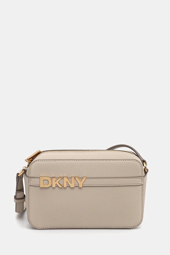 

Кожаная сумка Dkny, бежевый