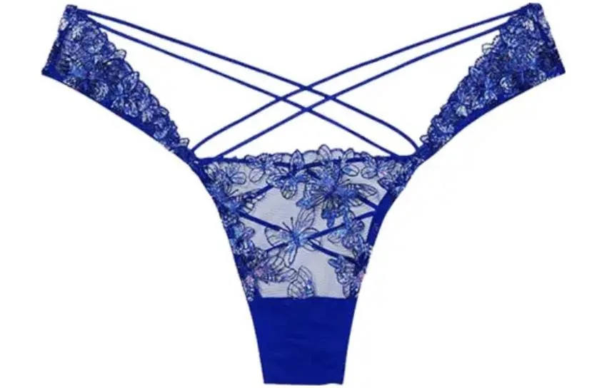 Victoria's Secret Женские стринги Royal Blue