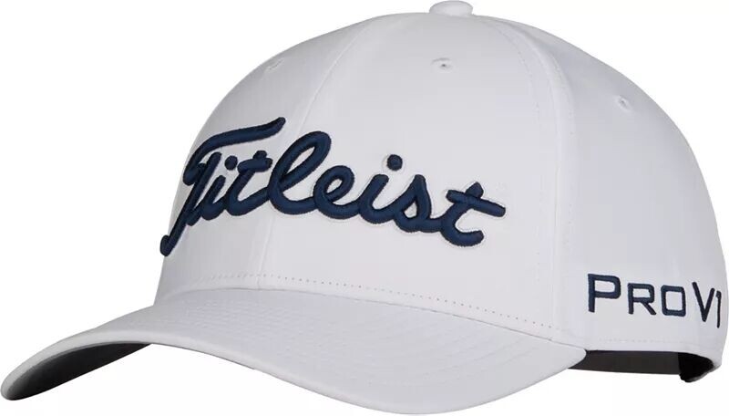 

Мужская кепка для гольфа Titleist Tour Performance, белый/темно-синий