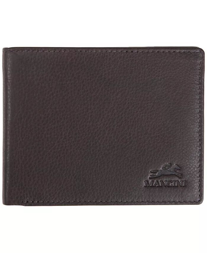 

Мужской кошелек Monterrey Collection с левым крылом Mancini, коричневый