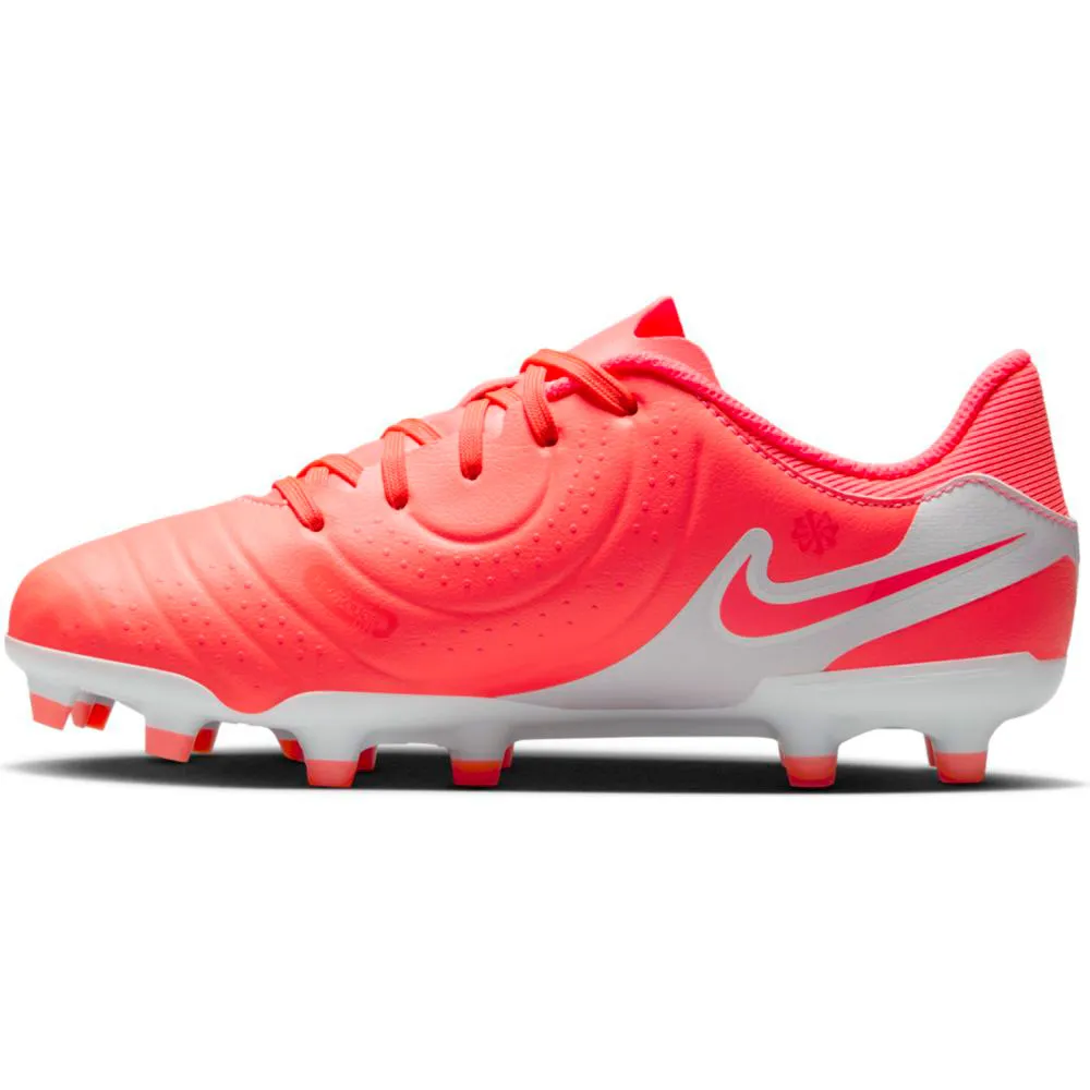 Футбольные бутсы Nike Legend 10 Academy FG, красный — фото 3