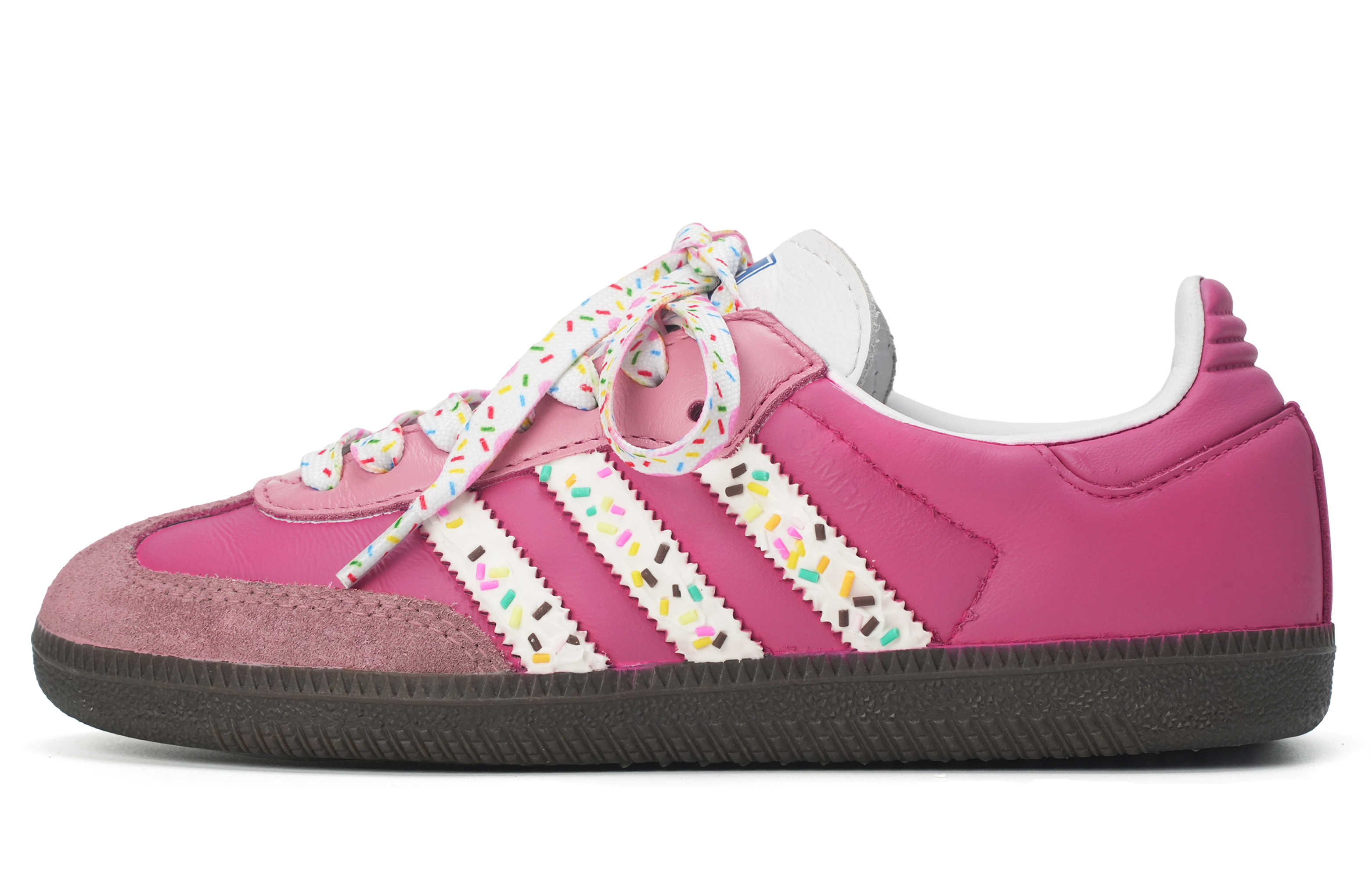 

Кроссовки adidas originals SAMBA OG Skateboarding Shoes Unisex Low-top Pink/white, белый