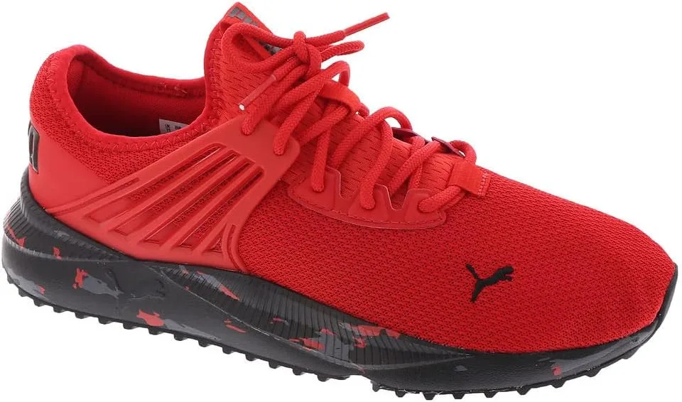 Мужские кроссовки PUMA Pacer Future Trainers, черный/красный