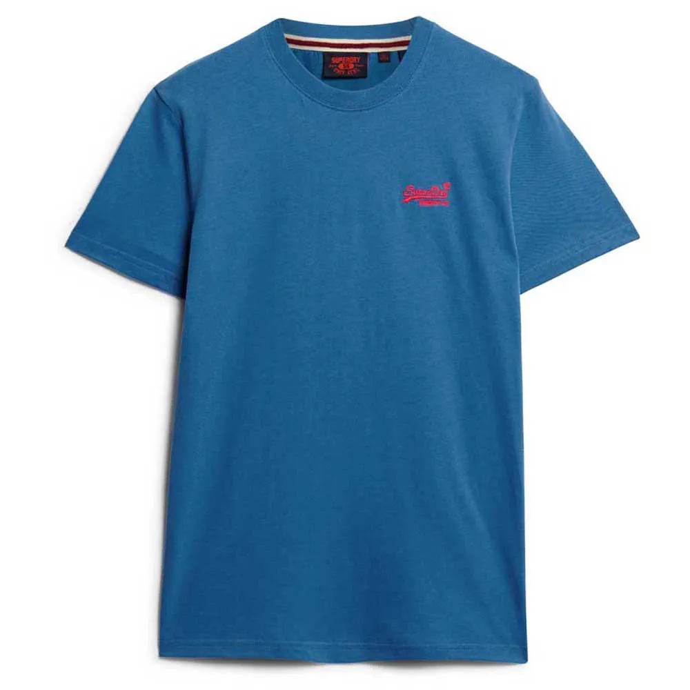 

Футболка Superdry Essential Logo Embroidered, синий