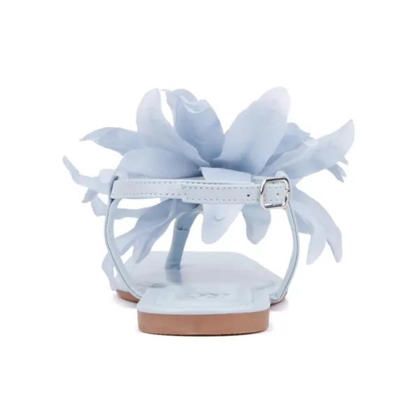Женские сандалии Helga с Т-образным ремешком New York & Company, цвет pastel blue — фото 3
