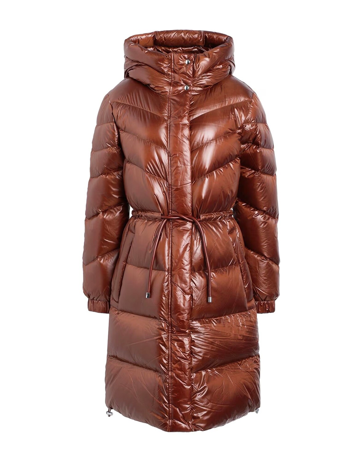 

Пуховик Woolrich, коричневый