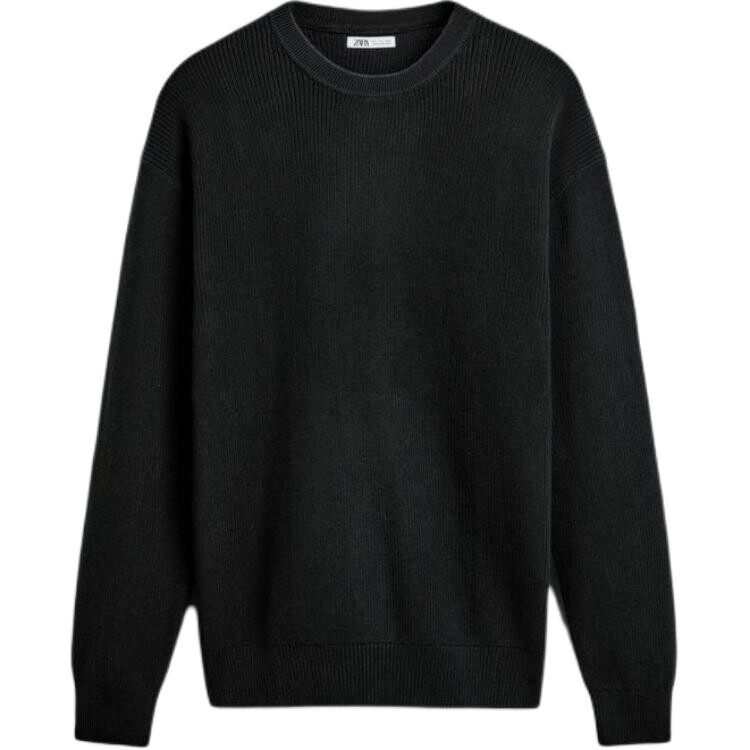 

Трикотаж мужской черный Zara, черный