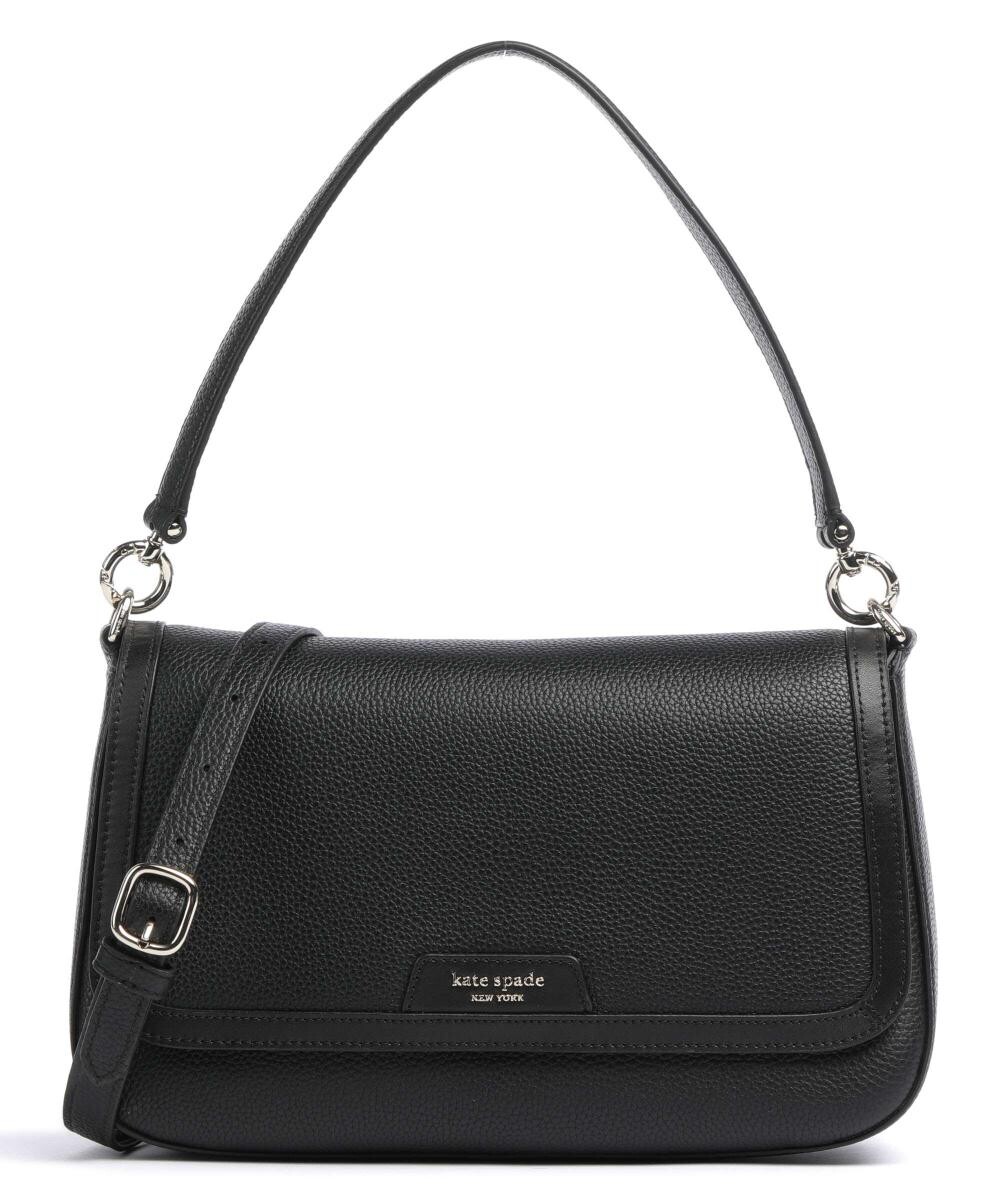 

Сумка через плечо Hudson из зерненой яловой кожи Kate Spade New York, черный
