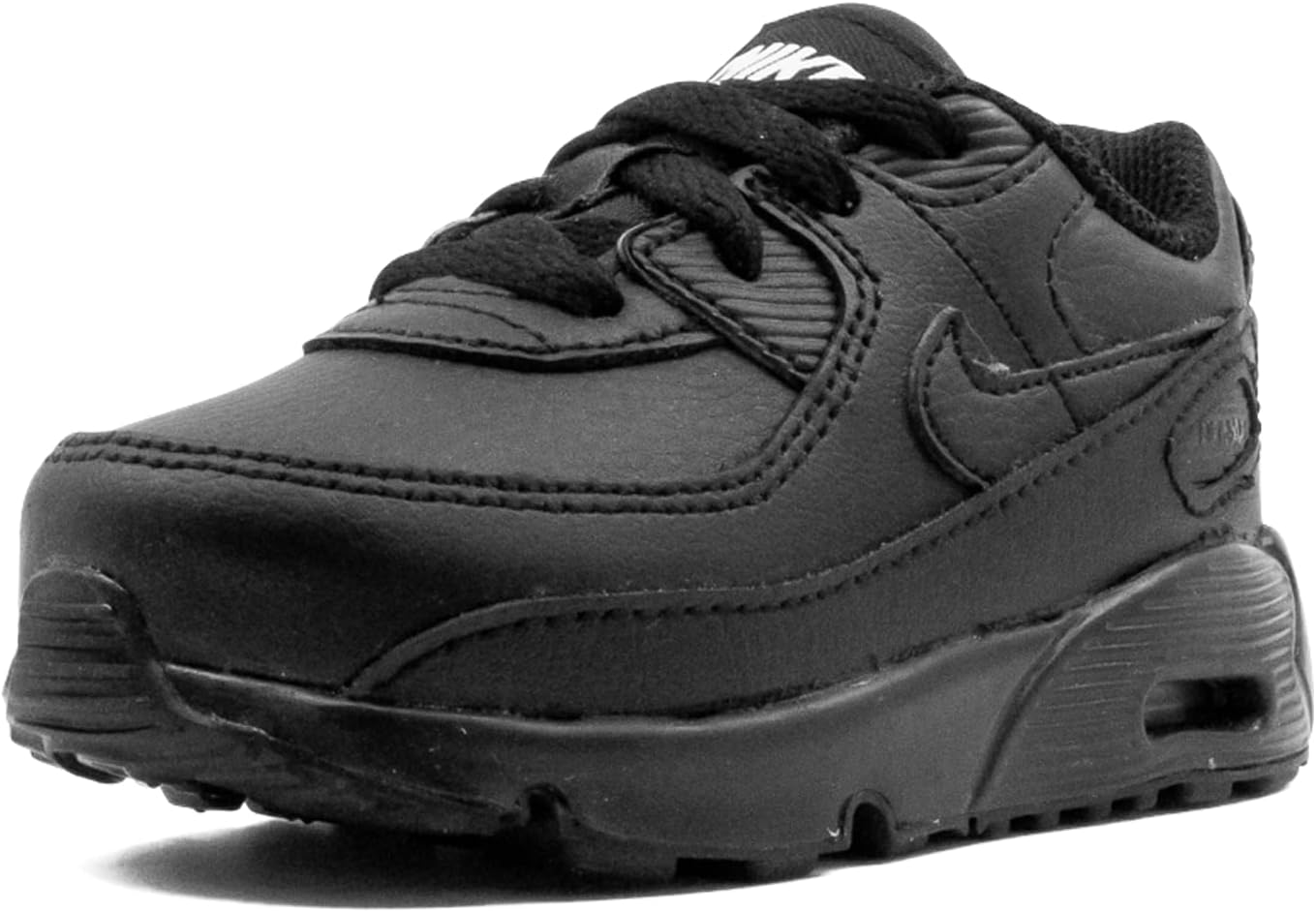 Кроссовки Nike Kid's Air Max 90 LTR, черный/красный — фото 4