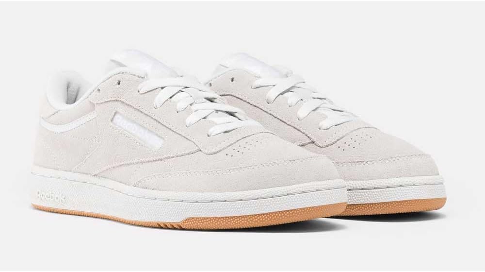 Кроссовки Reebok Unisex Club C 85, Pugry2 Ftwwht Rbkle3 — фото 3