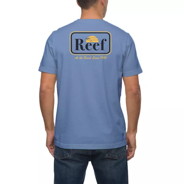 

Мужская футболка с принтом Swift Reef, цвет steel blue