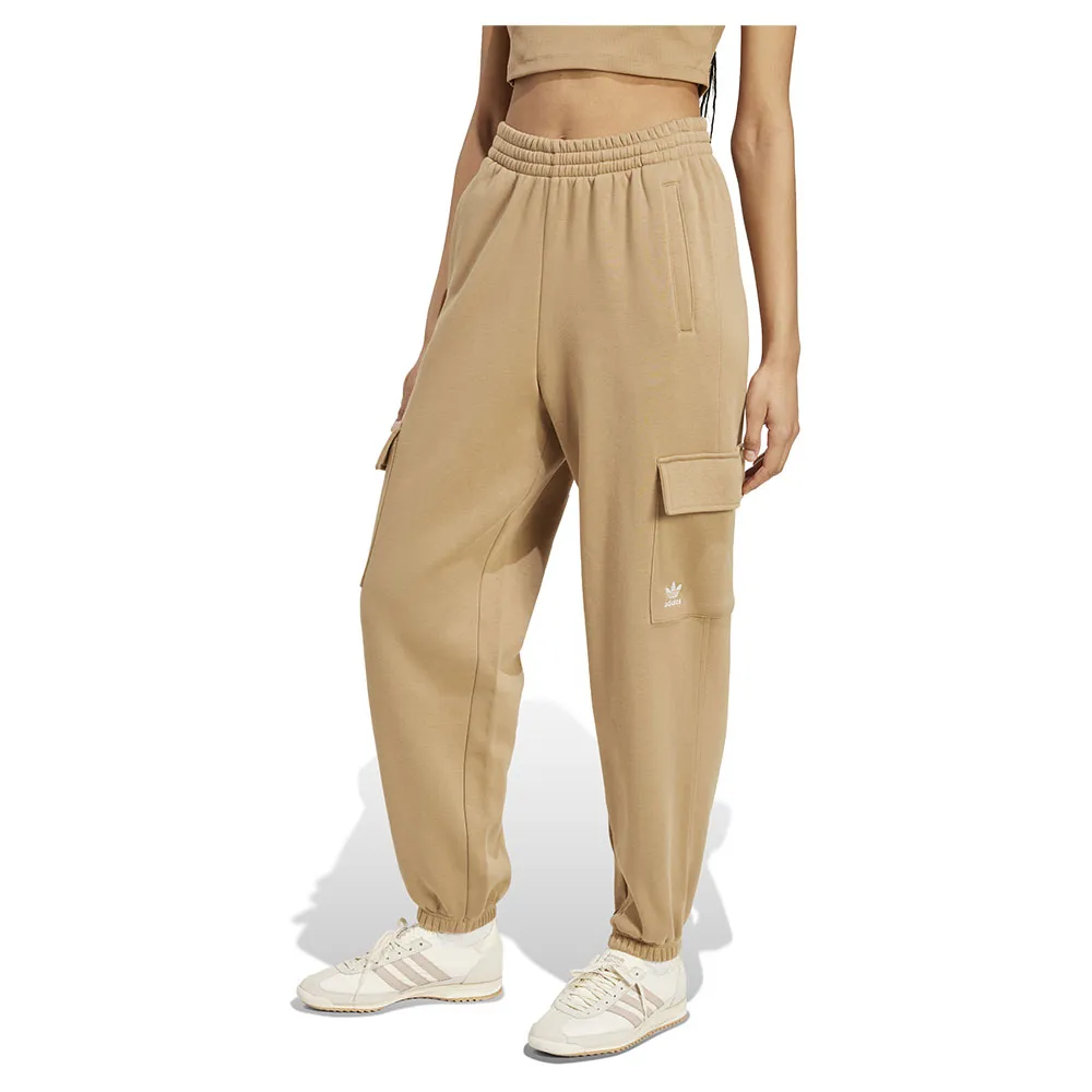 

Джоггеры adidas Originals Essentials Fleece Cargo, бежевый
