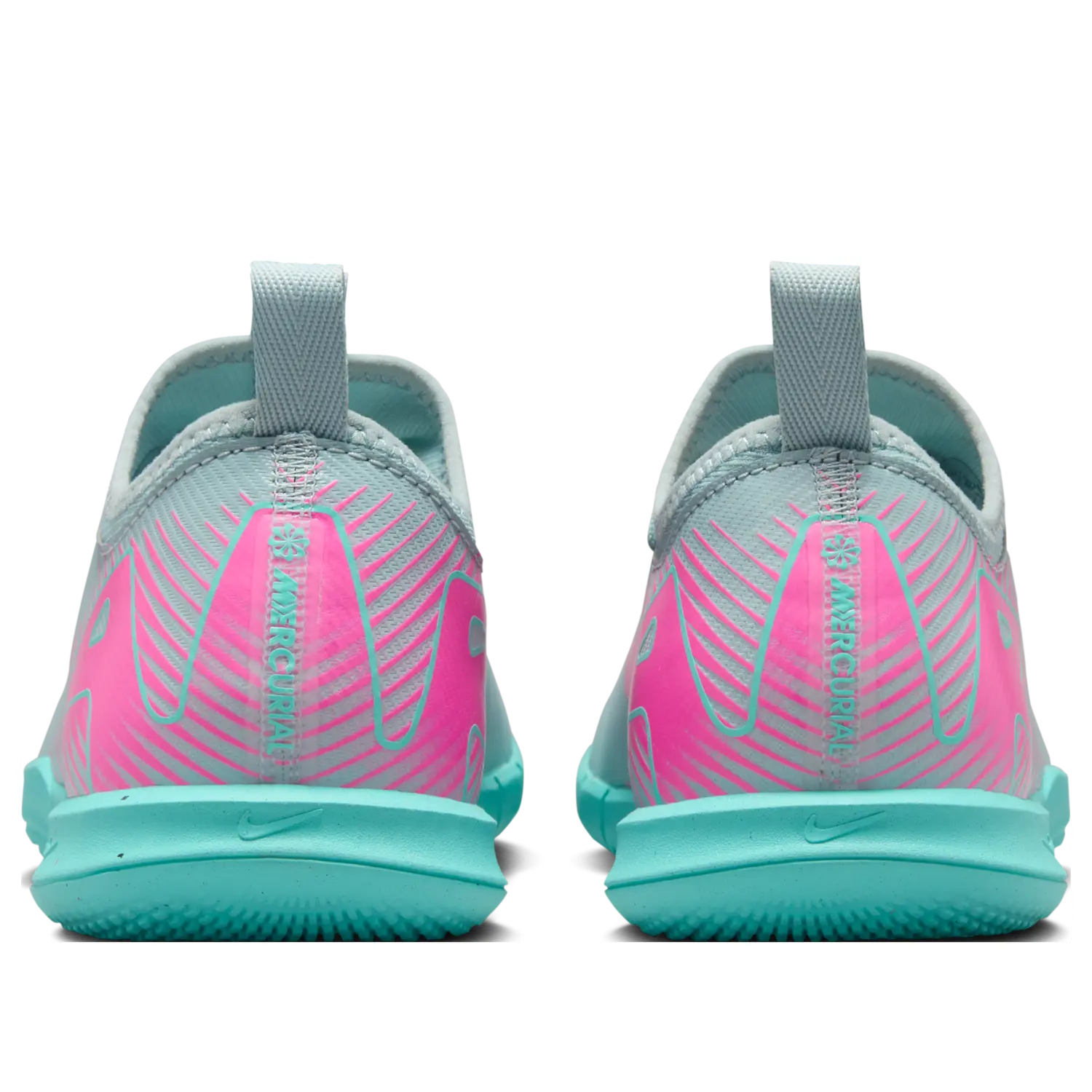 Кроссовки (GS) Nike Jr. Mercurial Vapor 16 Academy 'Ocean Cube Pink Blast' — фото 4