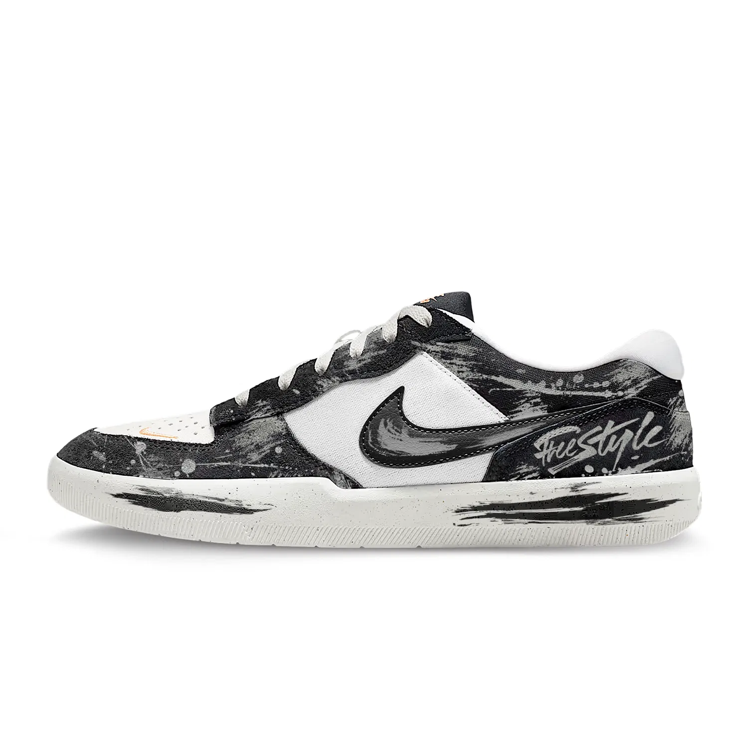 Кеды Nike SB Force 58 Black White Gray — фото 3