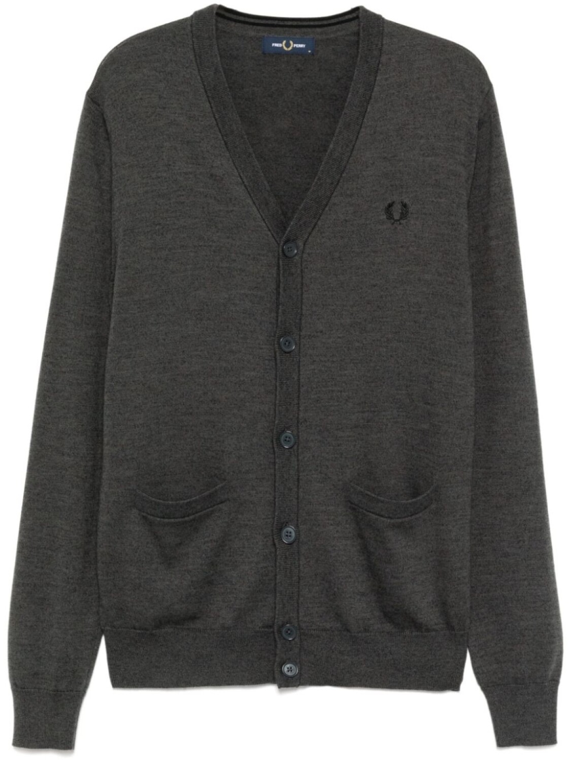 

Кардиган на пуговицах Fred Perry, серый