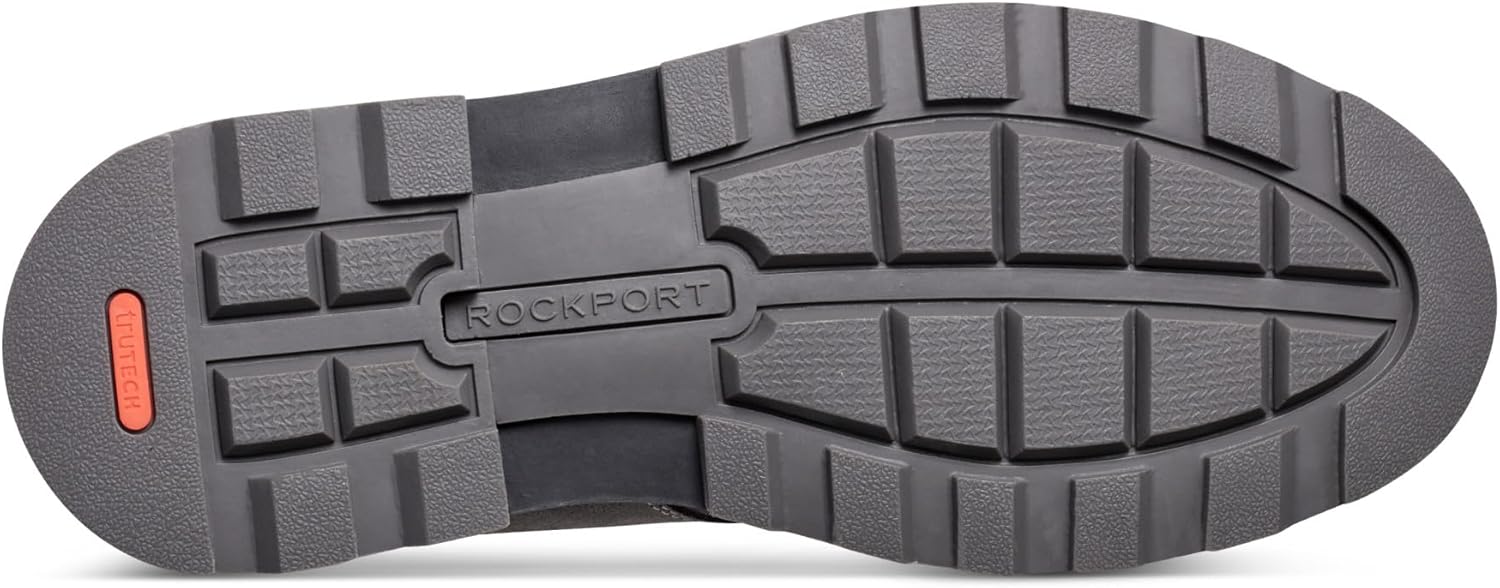 Мужские водонепроницаемые ботинки Chukka Rockport Seamus, серый — фото 3