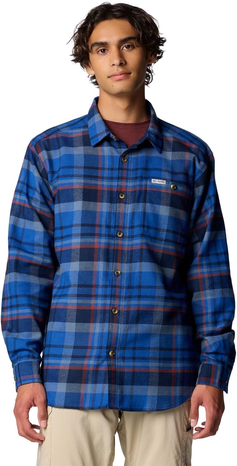 

Рубашка Columbia Mens Pitchstone Heavyweight Flannel II, Collegiate Navy Multi Plaid