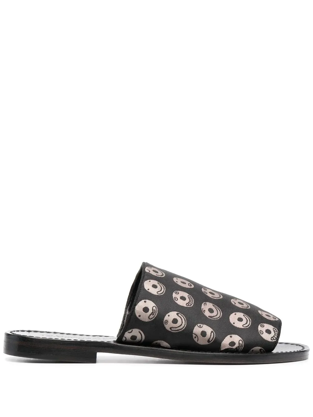 Шлепанцы Emoji из коллаборации с The Merchant of Florence 10 CORSO COMO, черный