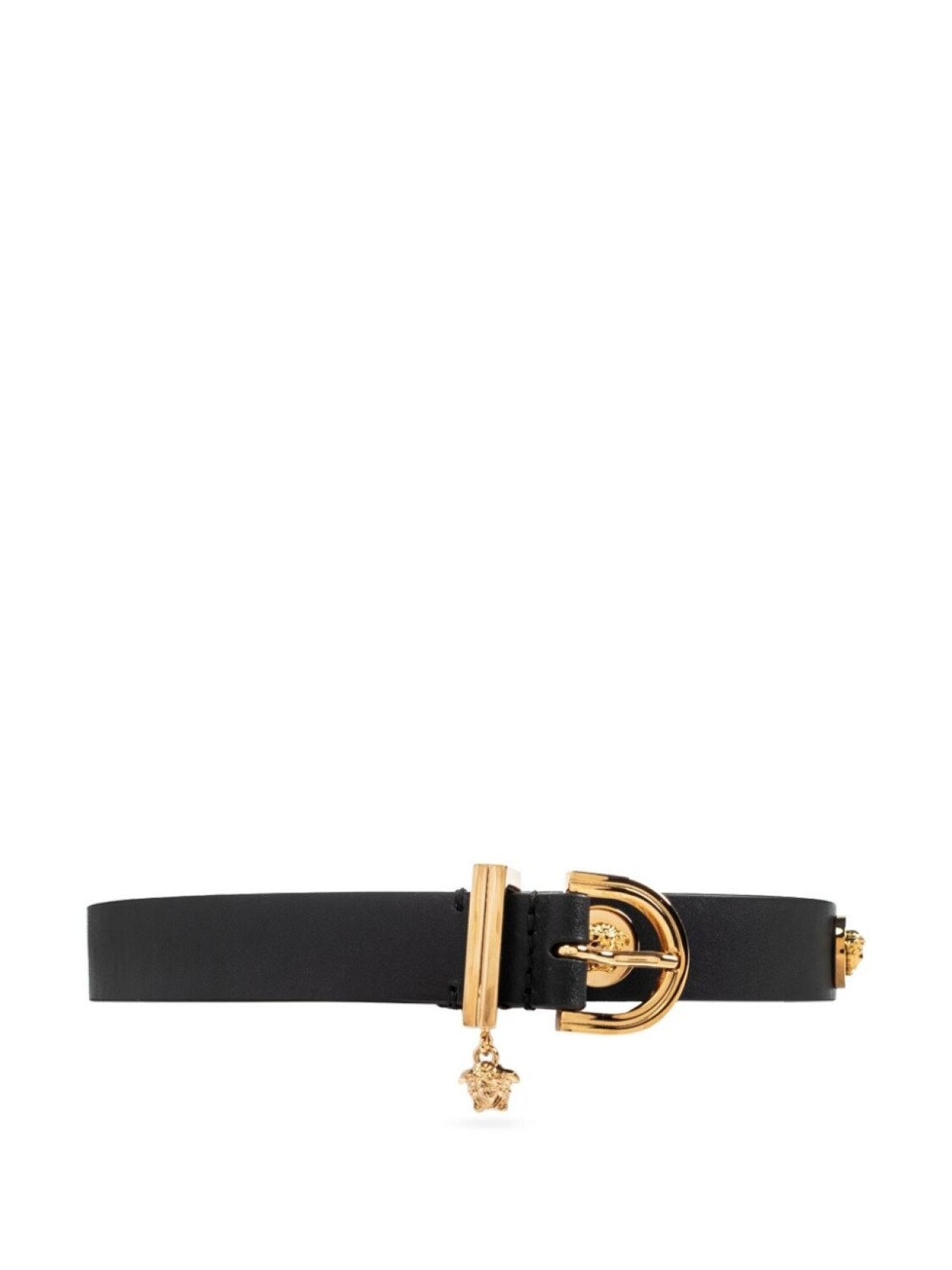 

Versace ремень Medusa Safety Pin, черный
