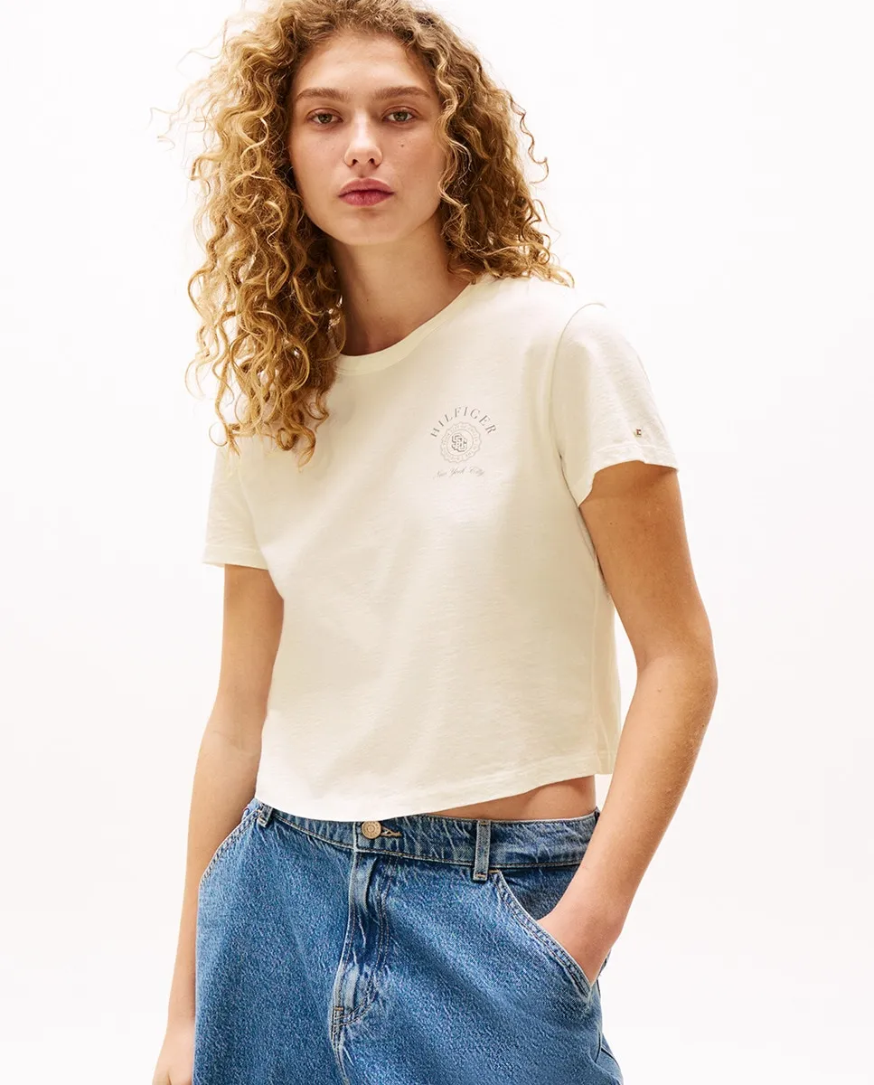 

Футболка TH X SRG для женщин с коротким рукавом Tommy Hilfiger, белый