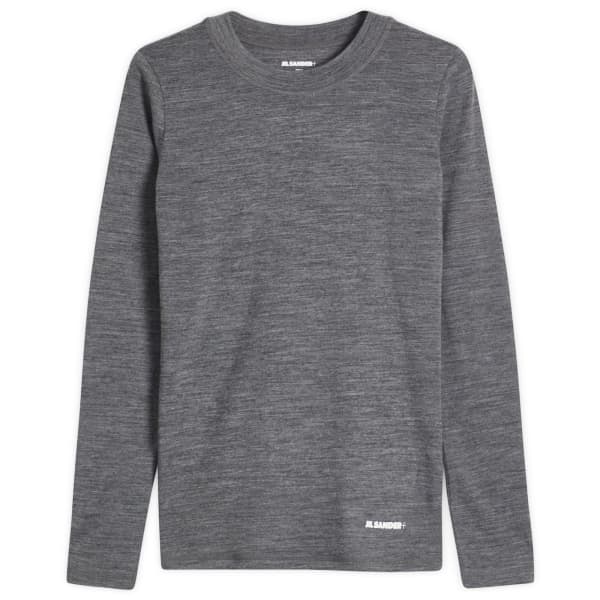 

Футболка с длинным рукавом Jil Sander, серый