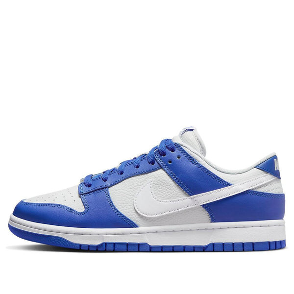 

Кроссовки dunk low 'racer blue photon dust' Nike, синий