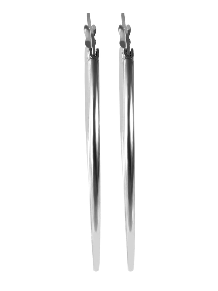 

Adeliás Женские серьги - Серьги-кольца из нержавеющей стали серебристого цвета