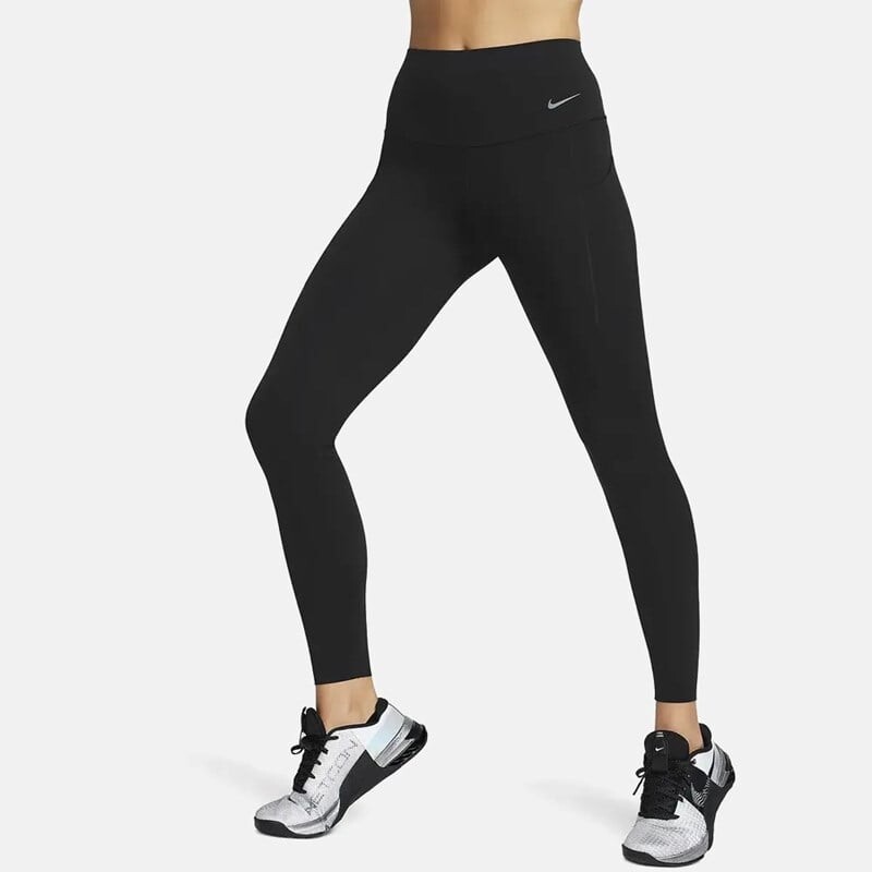 

Женские леггинсы dri-fit universa Nike, черный