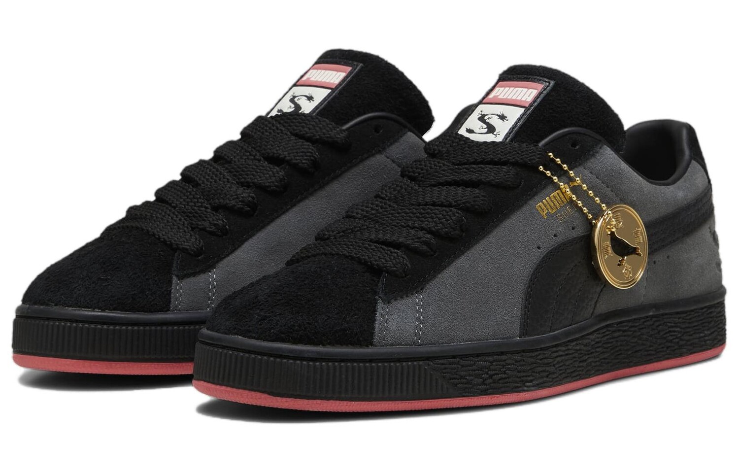 Мужская обувь для скейтбординга Puma, Black/Gray — фото 3