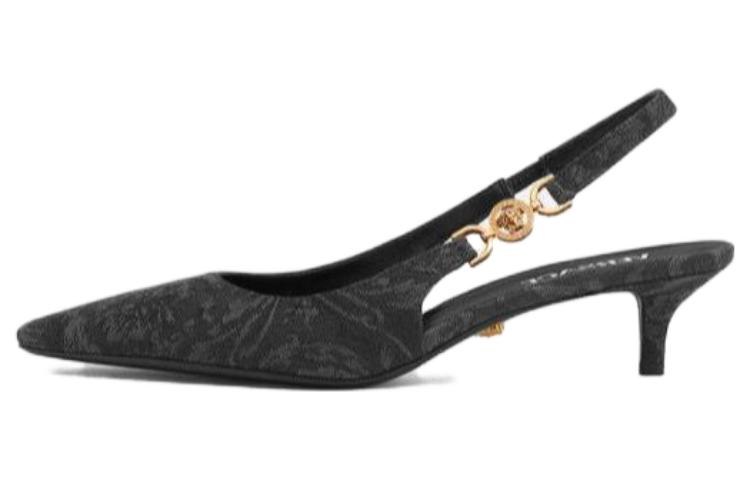 Барокко Медуза '85 Лодочки VERSACE, черные