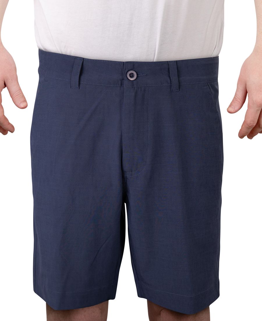 

Мужские меланжевые микрошорты Shadow длиной 9 дюймов Vintage 1946, Heather Navy