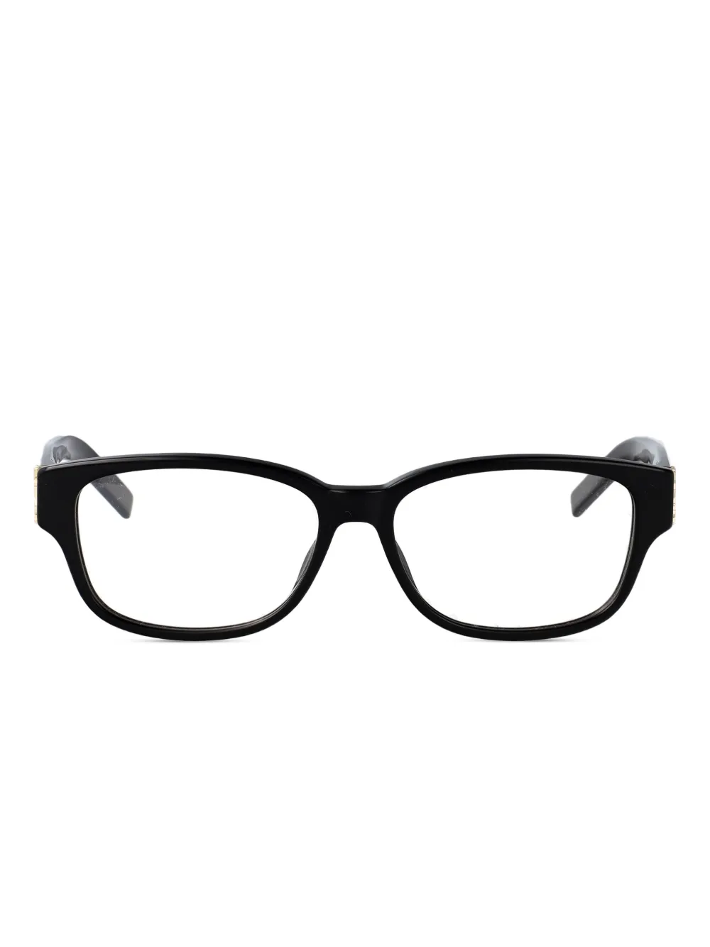 

Очки в прямоугольной оправе Saint Laurent Eyewear, черный