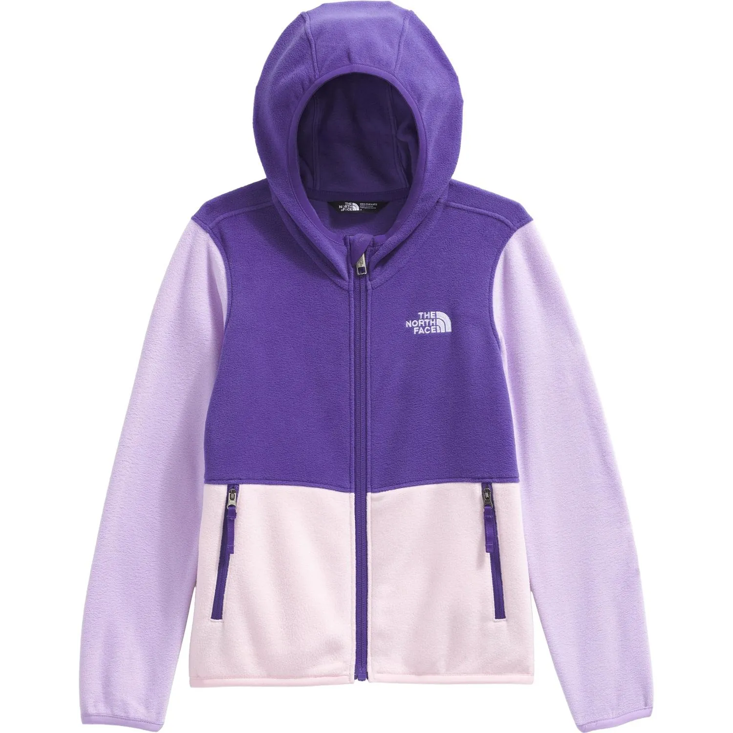 

Худи Glacier на молнии, для малышей The North Face, Peak Purple/Lite Lilac/Pale