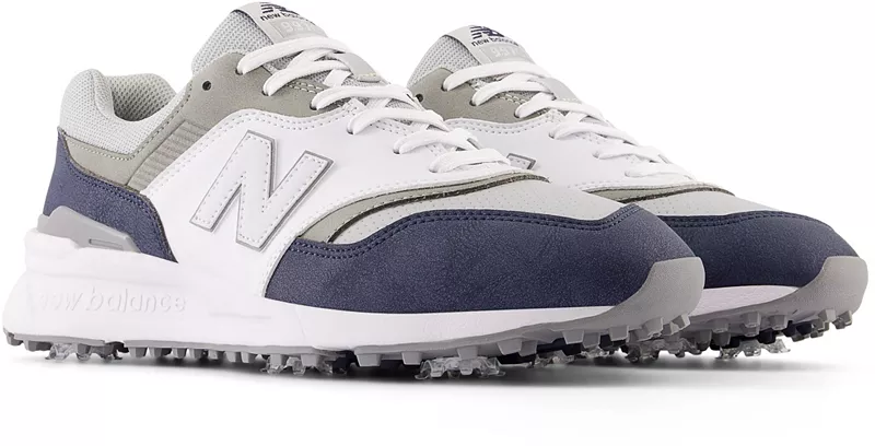 Мужские кроссовки для гольфа New Balance 997, темно-синий/белый — фото 3