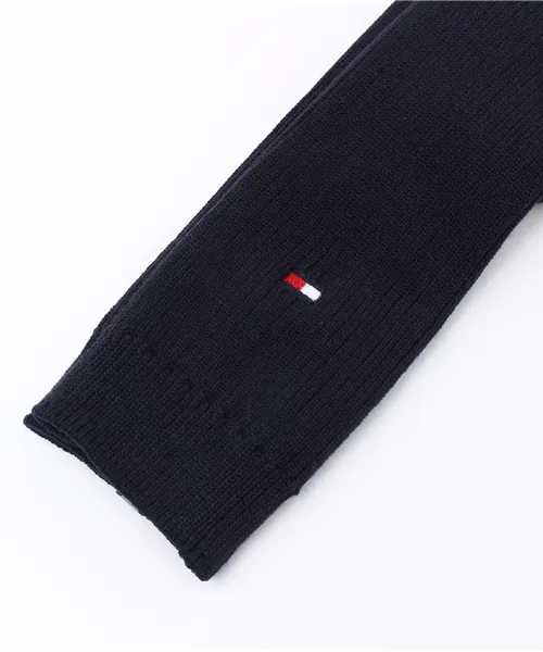 Носки высокие RIB HIGH SOCKS, хлопок, тёмно-синий — фото 2