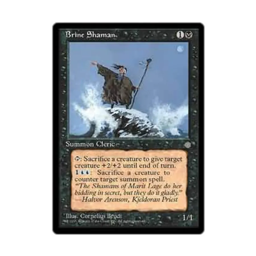 

CCG Морской шаман (клавиша C), MTG - Ice Age