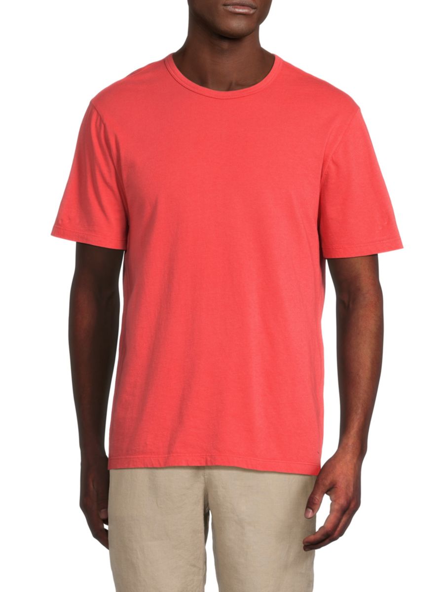 

Футболка с коротким рукавом Vince, цвет Washed Coral