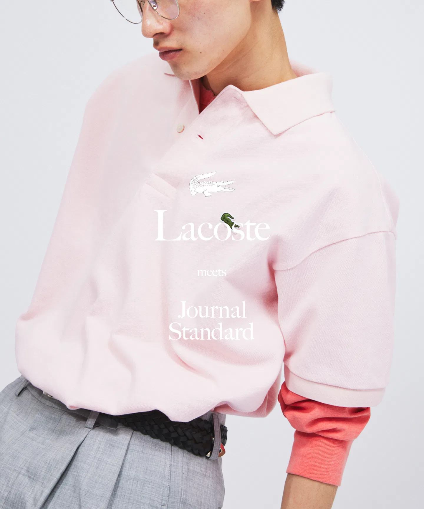 LACOSTE / Эксклюзивная поло-рубашка Lacoste из плотного пике