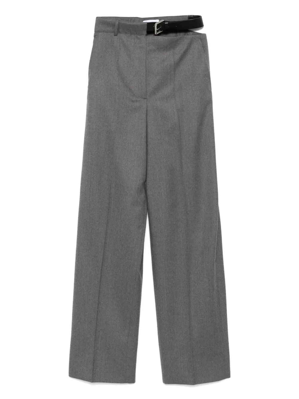 

Брюки с поясом STELLA MCCARTNEY, серый