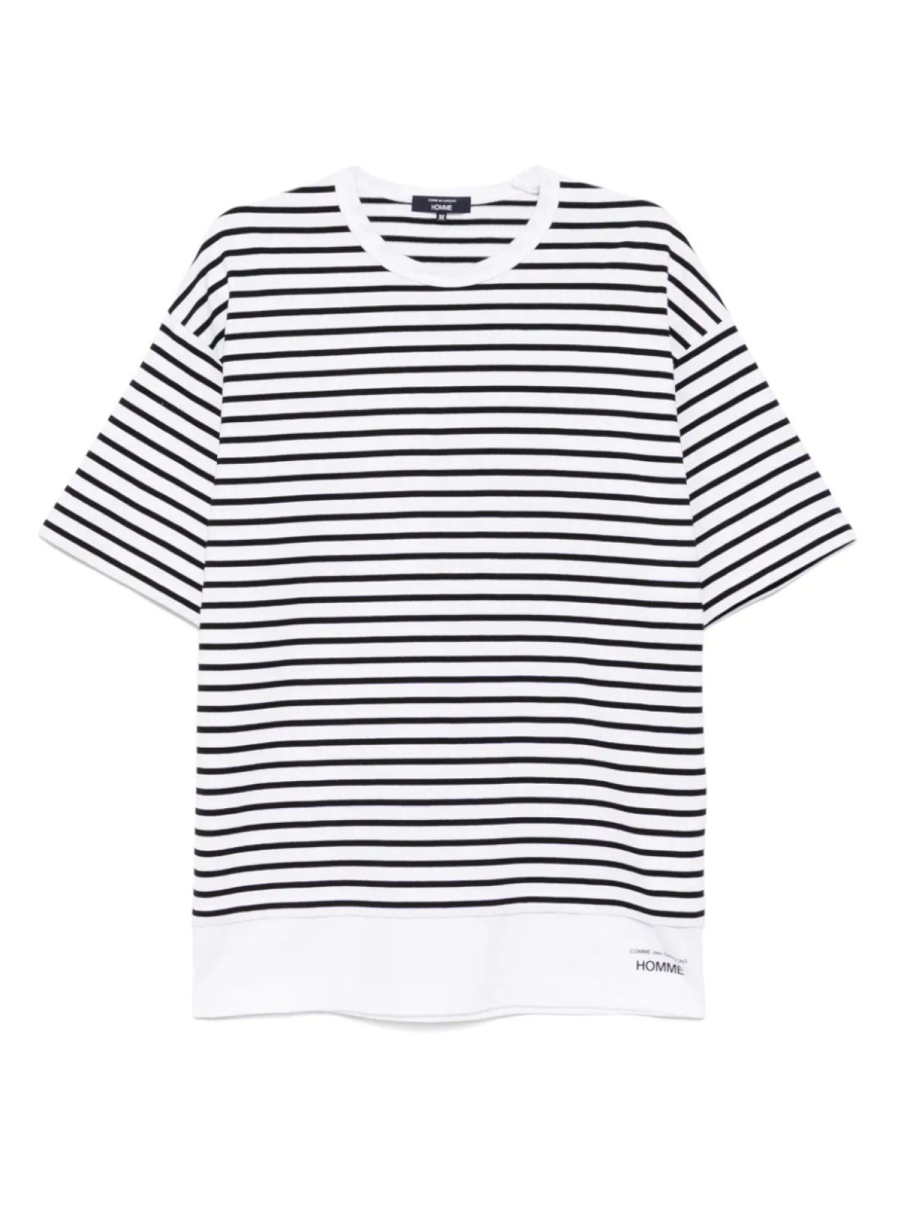 

Полосатая футболка Comme des Garçons Homme, белый