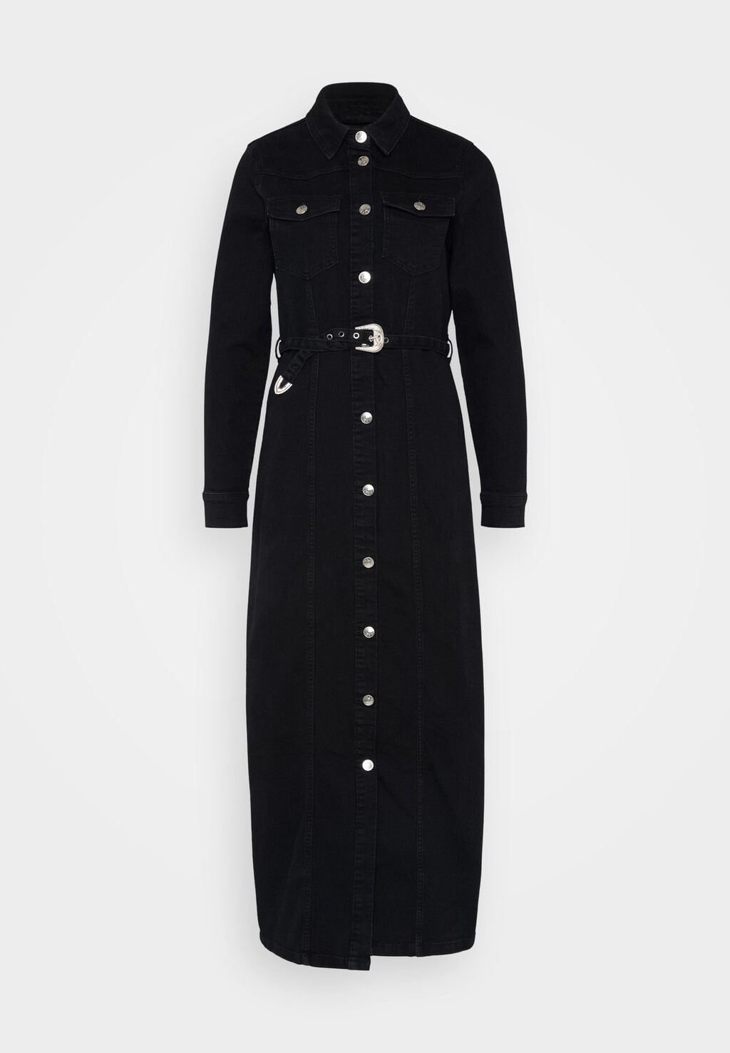 

Платье макси ONLMYTH LIFE BELT DRESS ONLY Tall, черный