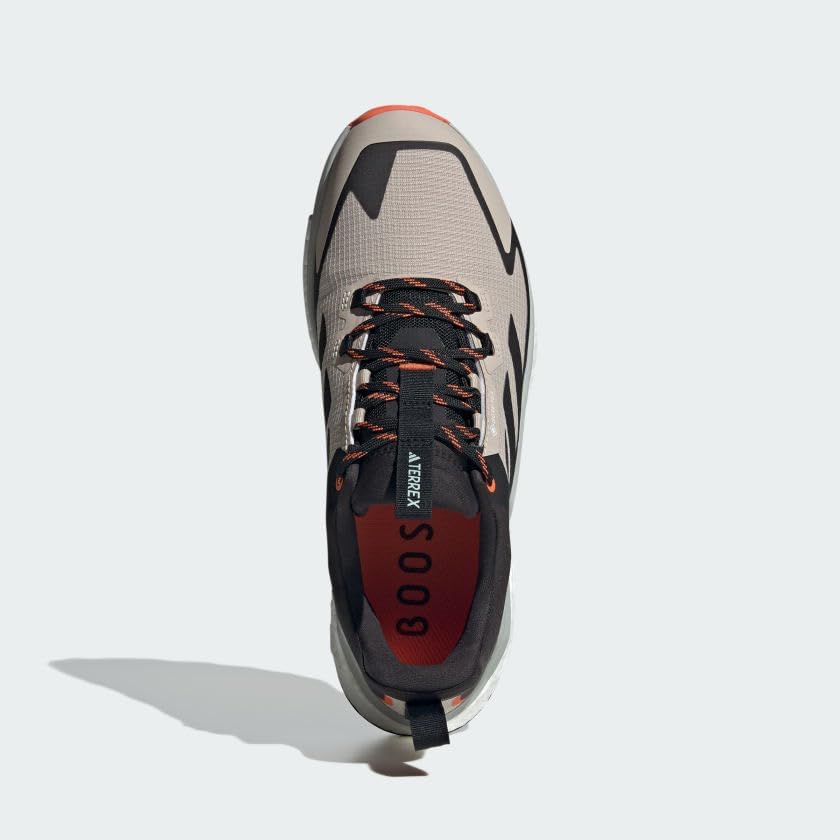 Мужские кроссовки Adidas Terrex Free Hiker 2.0 Gore-tex низкие, черный/бежевый — фото 2
