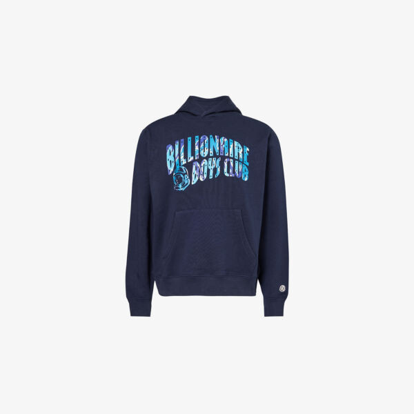 

Толстовка из хлопкового трикотажа с фирменным принтом Arch Billionaire Boys Club, синий