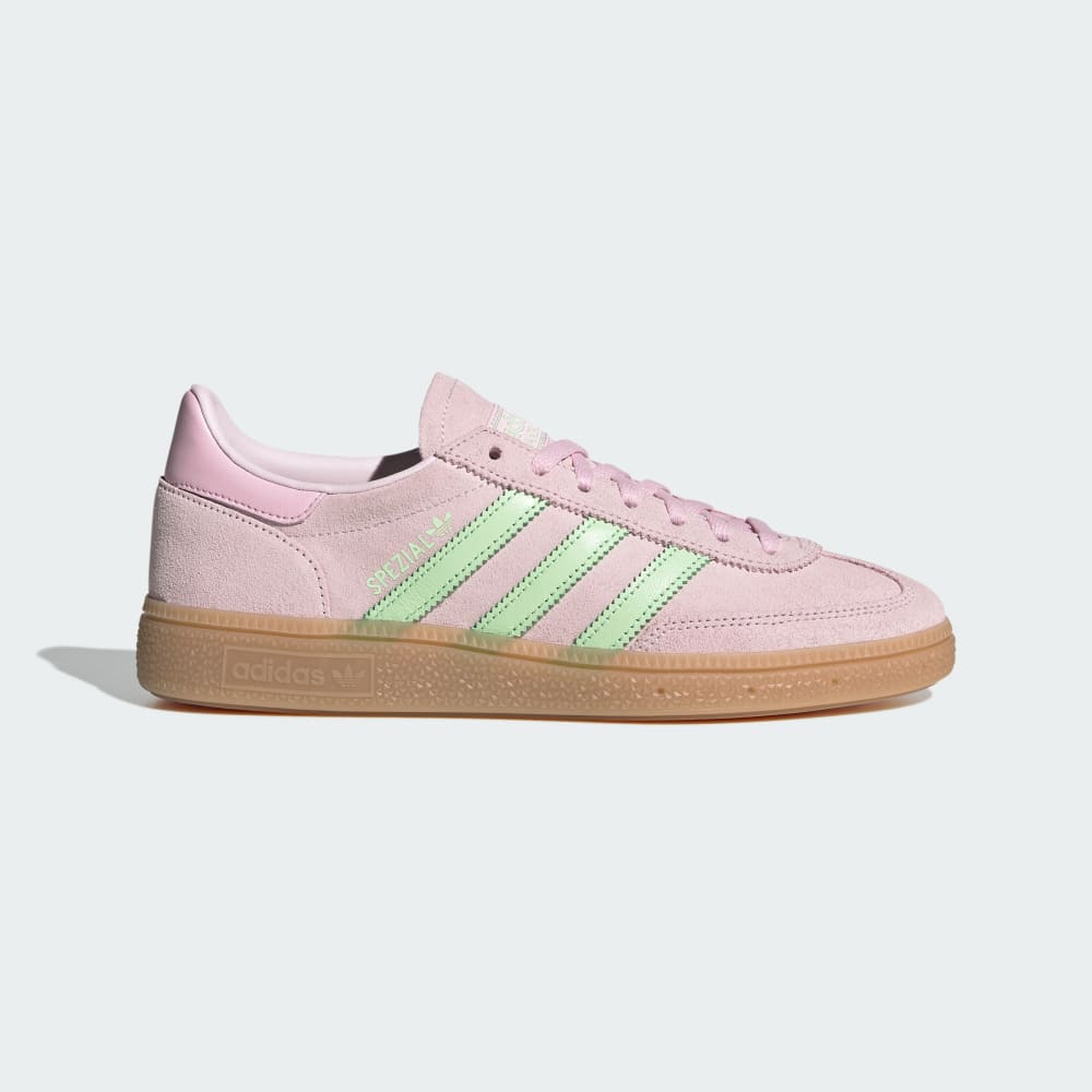 Кроссовки Adidas Handball Spezial Shoes, цвет Almost Pink/Semi Green Spark/Clear Pink