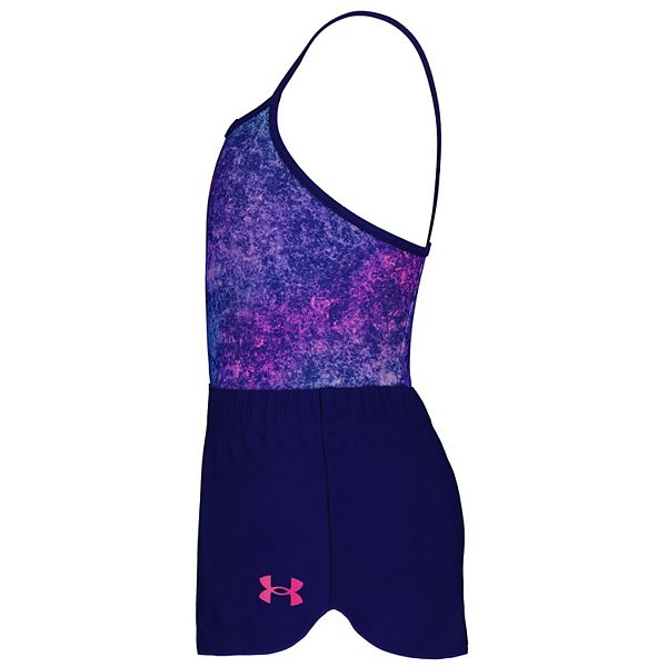 Детский купальник 2-в-1 и шорты для плавания Under Armour, Ceylon Frost Wash — фото 3