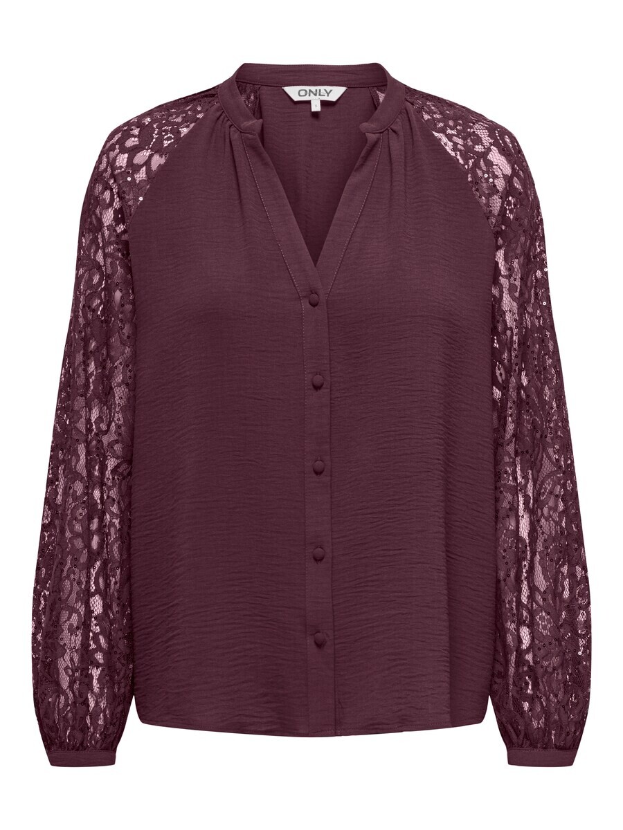 

Кружевная блузка ONLY Blouse ONLLISA, красный