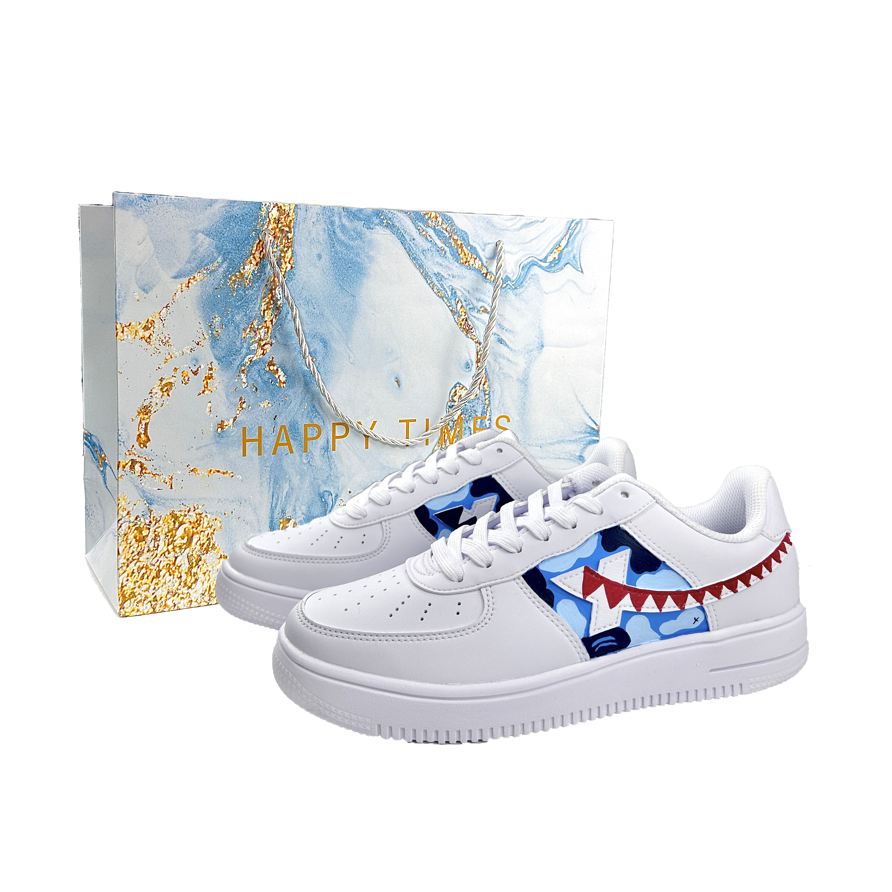 

XTEP Кроссовки Air Force One, износостойкие, легкие, увеличивающие рост, низкие, мужские, для скейтбординга, белые, синие, красные