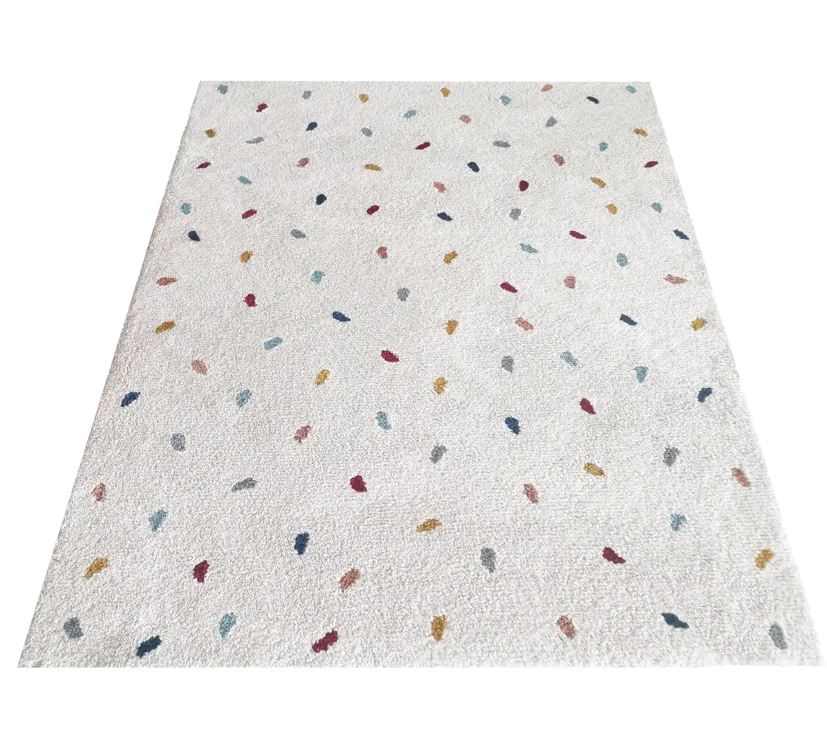 

Детский ковер Lüttenhütt "Одан, ковер с глубоким ворсом", прямоугольные коврики в разноцветные точки, мягкий, гостиная, детская комната 200х300 см, цвет multi