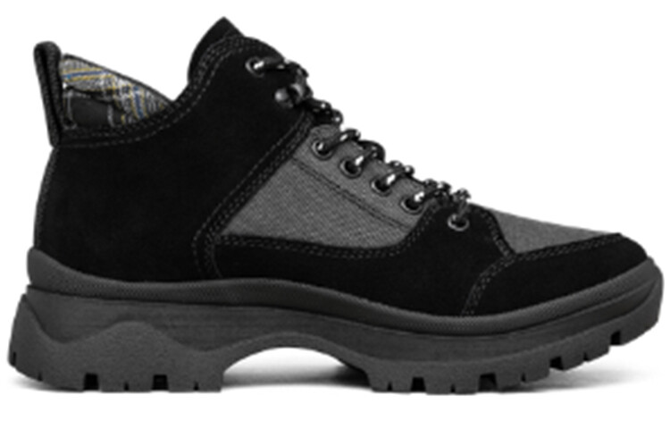Женские ботинки Skechers на шнуровке, черный — фото 2